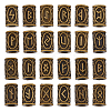 1 Set Alloy European Beads FIND-HY0003-12-1