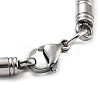 201 Stainless Steel Link Chain Bracelets BJEW-Z023-02A-3