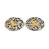 Natural Dalmatian Jasper Cabochons G-T143-28J-1