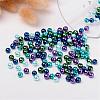 Ocean Mix Pearlized Glass Pearl Beads HY-X006-6mm-11-3