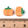 Halloween Handmade Polymer Clay Beads CLAY-T022-15B-3