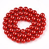 Glass Pearl Beads Strands HY-G002-01D-07-5