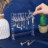 Transparent Acrylic Earring Hanging Display Stands EDIS-FH0001-05-3