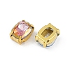 Brass Glass Rhinestone Sew on Rhinestones RGLA-U001-07G-01-2