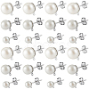 304 Stainless Steel Stud Earring Findings EJEW-SP0001-17C-1