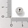 Rack Plating Brass Micro Pave Cubic Zirconia Beads KK-L224-032P-3