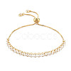 Cubic Zirconia Tennis Bracelet BJEW-T020-03A-02G-1