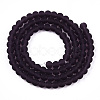 Transparent Glass Beads Strands GLAA-T032-T4mm-MD03-3