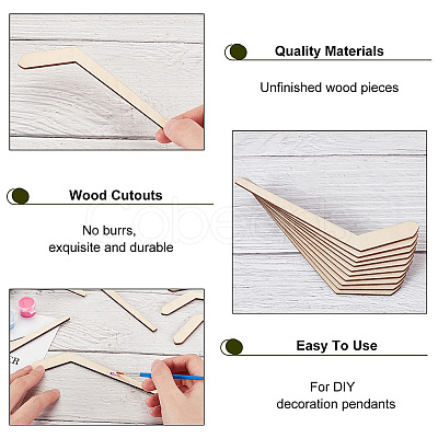 Unfinished Wooded Sheets WOOD-WH0030-76B-1