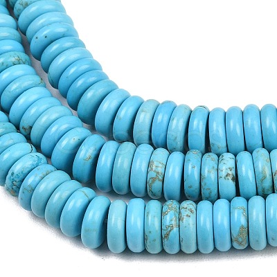 Natural Magnesite Beads Strands G-Z143-H01-05C-1