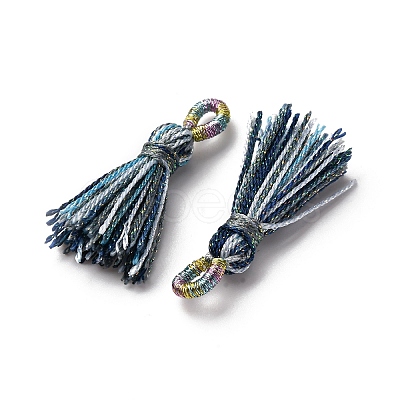 Polyester Tassel Pendants FIND-D302-01C-1