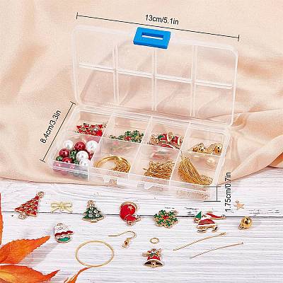 DIY Christmas Dangle Earrings Making Kit DIY-SC0019-52-1