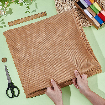 2M Brocade Polyester Fabric for DIY Crafts DIY-WH0060-32B-1