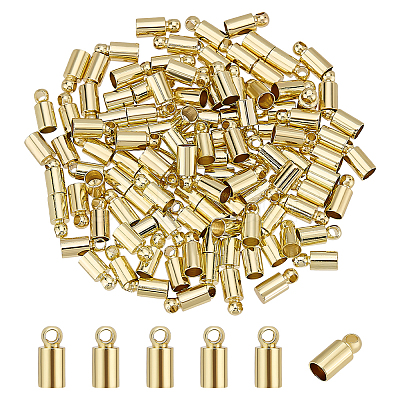Brass Cord End FIND-PH0028-49A-G-1