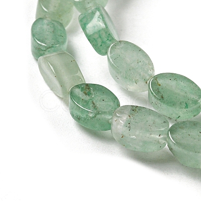 Natural Green Aventurine Beads Strands G-M420-H02-03-1