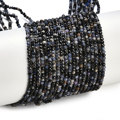 Natural Sapphire Beads Strands G-P553-G07-01-1
