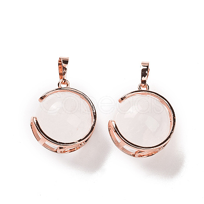 Natural Quartz Crystal Pendants G-A212-01RG-06-1