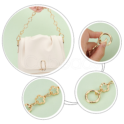 2Pcs 2 Colors Alloy Bag Handles FIND-WR0004-05-1
