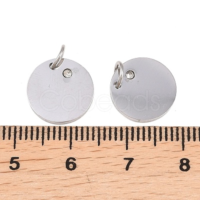 316 Surgical Stainless Steel Pendants STAS-K178-06P-1