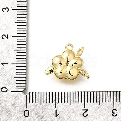 Brass Micro Pave Cubic Zirconia Pendants KK-Q035-11G-1