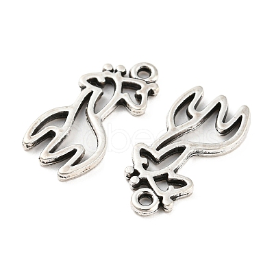 Tibetan Style Alloy Pendants TIBE-P001-23AS-1