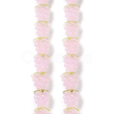 Handmade Lampwork Beads Strands LAMP-Q036-05A-1