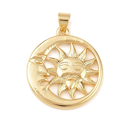 Brass Pendants KK-P341-01A-G-1