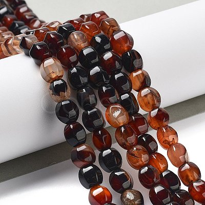 Natural Agate Beads Strands G-G172-02F-1