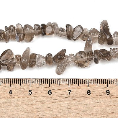 Natural Smoky Quartz Beads Strands G-P622-A01-01-1