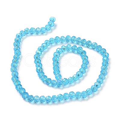 Electroplate Glass Beads Strands LS-EGLA-A044-T8mm-L08-1