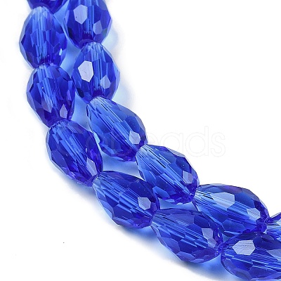 Transparent Glass Beads Strands EGLA-N013-T6mm-D11-1