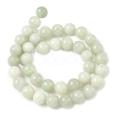 Natural Xiuyan Jade Beads Strands G-Z085-A01-10mm-1