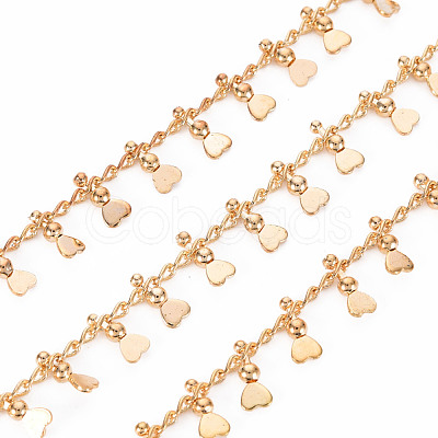 Handmade Brass Curb Chains CHC-S012-108-1