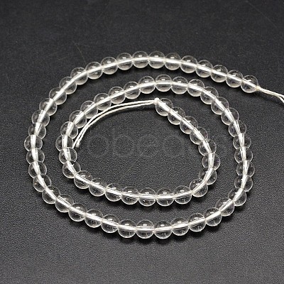 Synthetic Quartz Round Bead Strands X-PIEG-J002-16-8mm-1