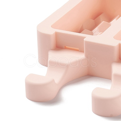 Food Grade DIY Rectangle Ice-cream Silicone Molds DIY-D062-04C-1