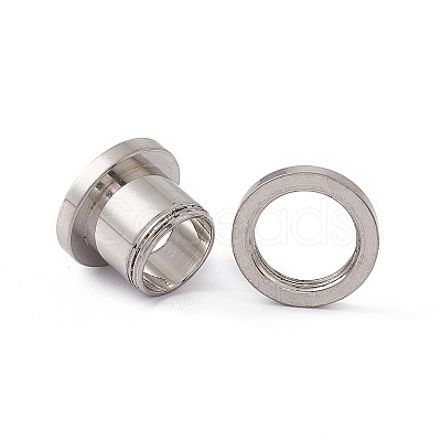 Non-Tarnish 304 Stainless Steel Ear Plugs Gauges EJEW-G317-01I-P-1