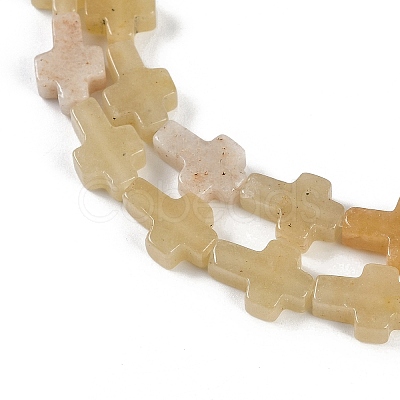 Natural Topaz Jade Beads Strands G-I369-A10-01-1