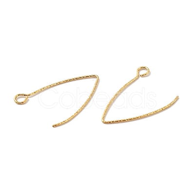 Ion Plating(IP) 316 Stainless Steel Earrings Finding STAS-B025-01G-1