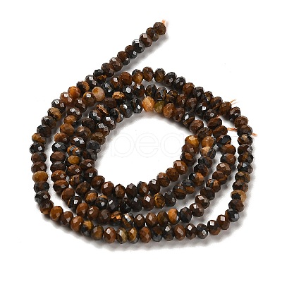 Natural Tiger Eye Beads Strands G-B107-D02-01-1