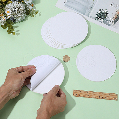 8Pcs Self-adhesive Felt Pad DIY-PH0035-04B-1