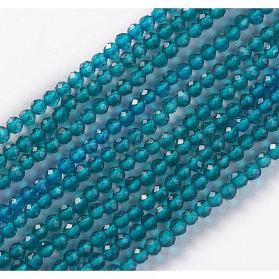 Glass Beads Strands X-EGLA-E057-02B-10-1