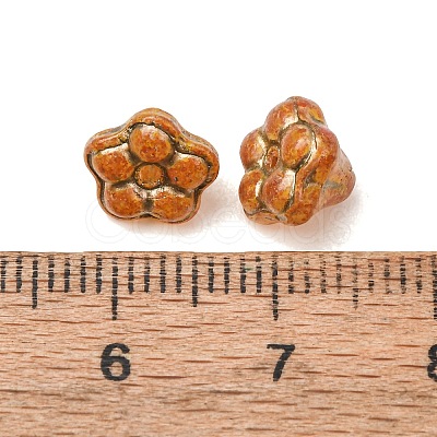 Handmade Lampwork Bead Caps LA-CBAA1BE-02D-1