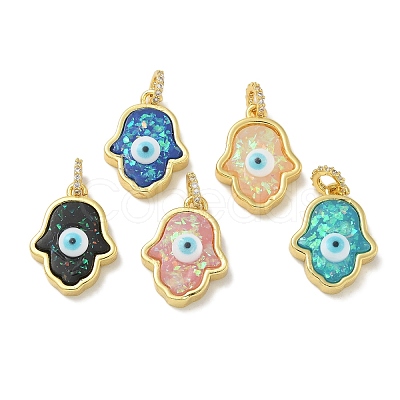 Rack Plating Brass Pendants KK-Q009-05G-01-1