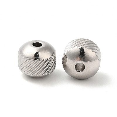 Non-Tarnish 201 Stainless Steel Bead STAS-H214-29D-P-1-1
