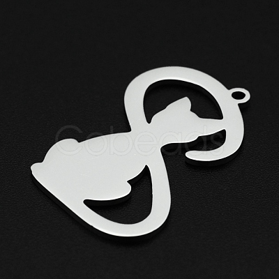 Non-Tarnish 201 Stainless Steel Pendants STAS-R111-JA681-1