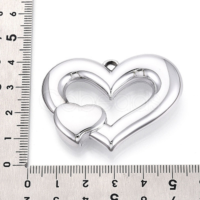 Acrylic Big Pendants OACR-T030-29B-1