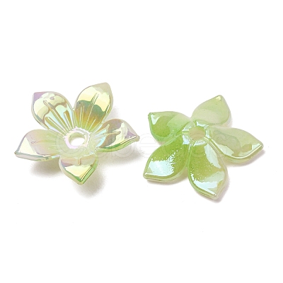 UV Plating Opaque Acrylic Beads AC-CBA99FE-04-A-1