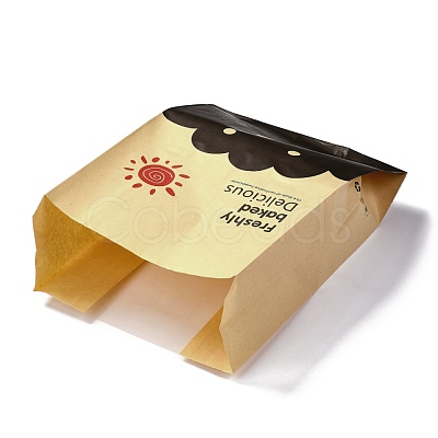 Rectangle with Cloud Pattern Paper Baking Bags CARB-K0001-01H-1