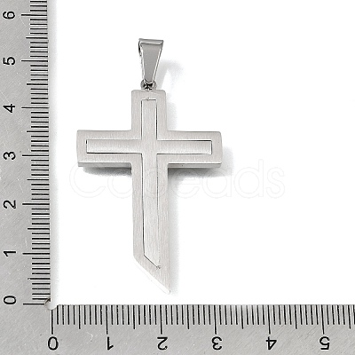 304 Stainless Steel Pendants SA-CBAC939-01P-1