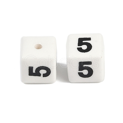 Glazed Porcelain Beads PORC-R003-07-05-1